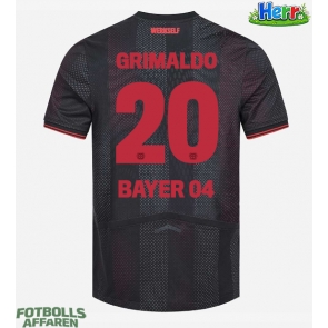 Bayer Leverkusen Alejandro Grimaldo #20 Hemmatröja 2025-26 Kortärmad